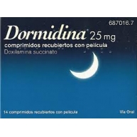 DORMIDINA 25 MG 14 COMPRIMIDOS